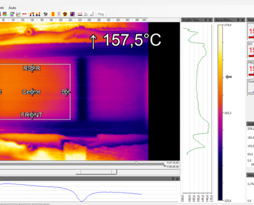 Snowwhite2 lateral temperature distribution for reduced distributor